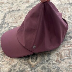 Lululemon Fast and Free Running hat Maroon Cap